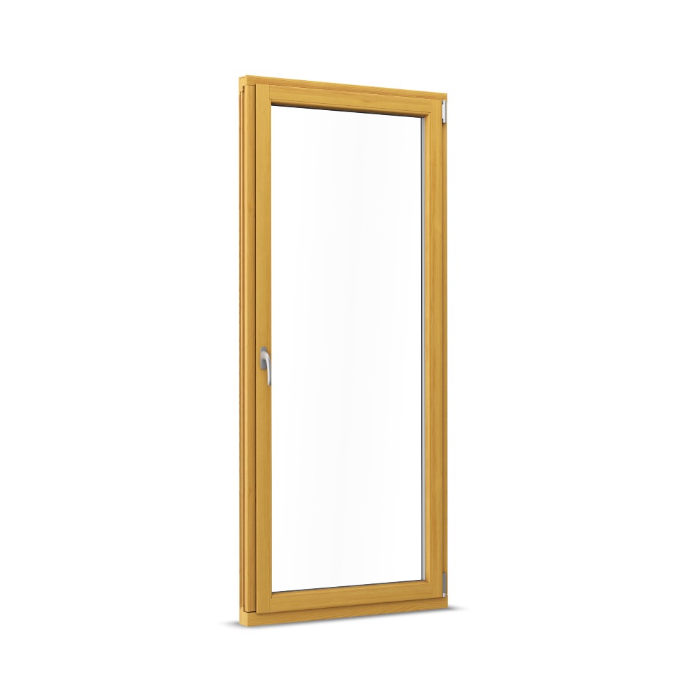 Porte-fenêtre en bois
