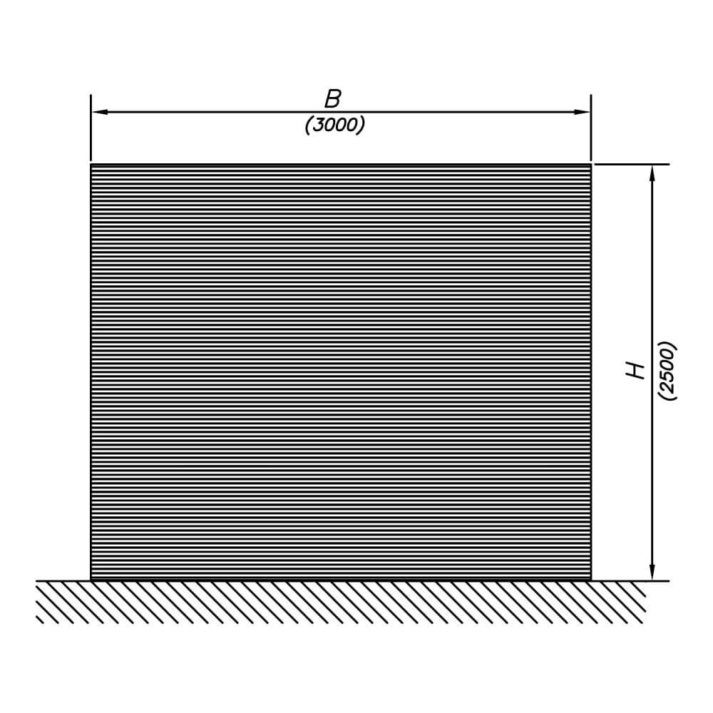 Vue extérieure : croquis d'architecture