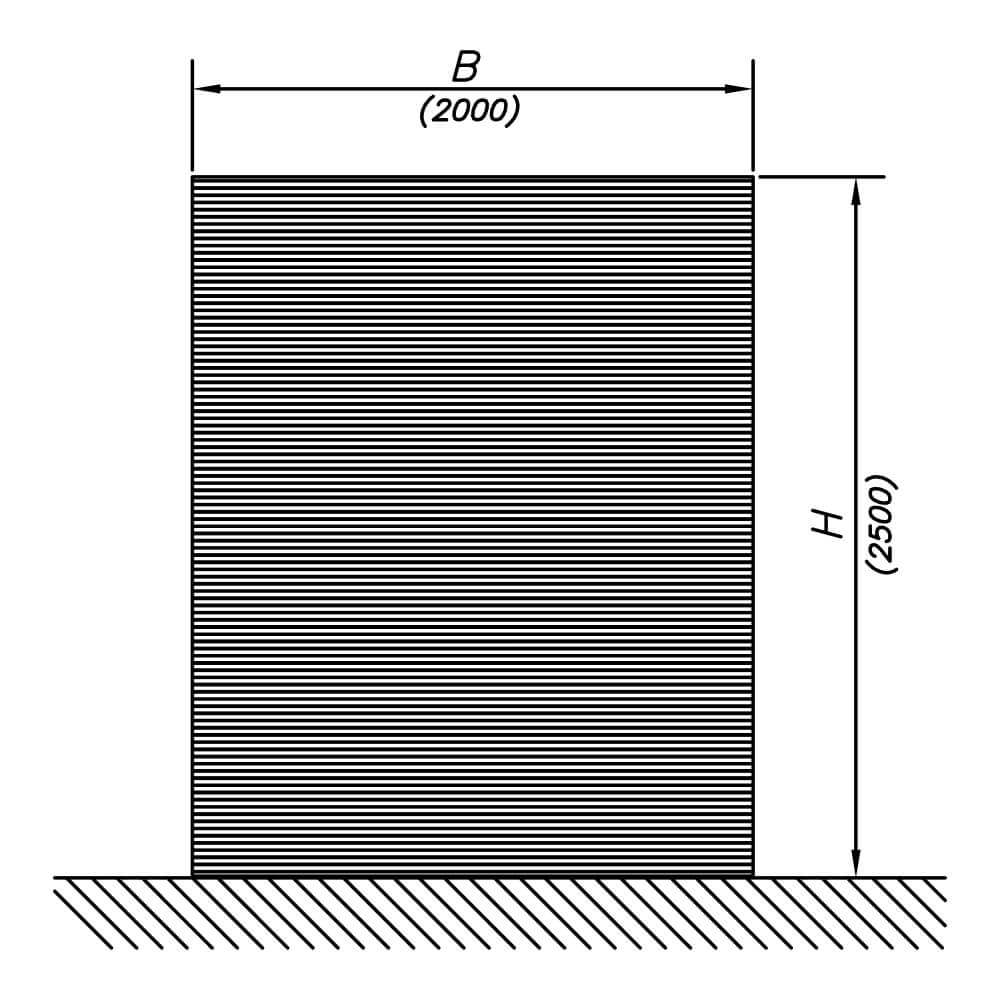 Vue extérieure : croquis d'architecture