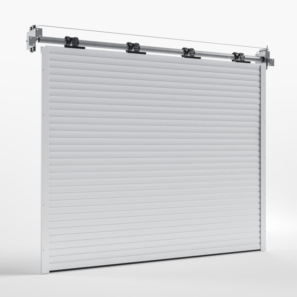 Porte enroulable Basic blanc