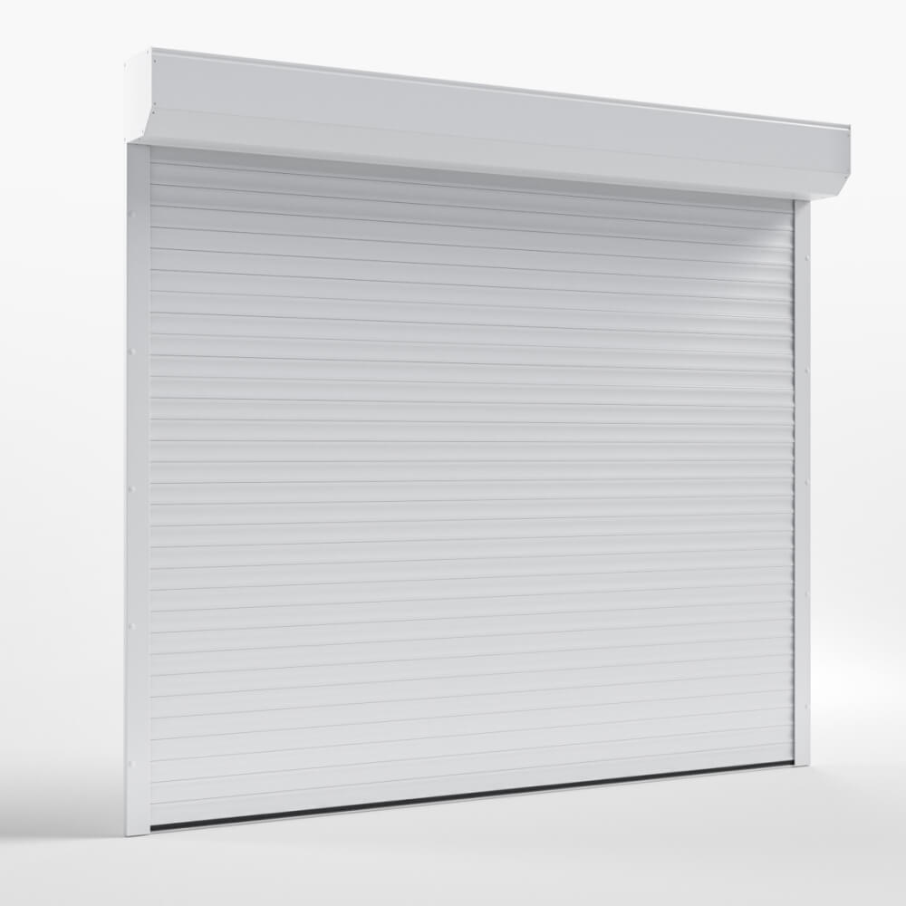 Porte enroulable Comfort blanc