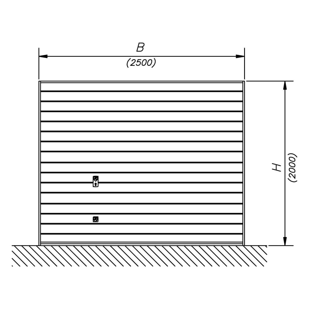 Vue extérieure : croquis d'architecture