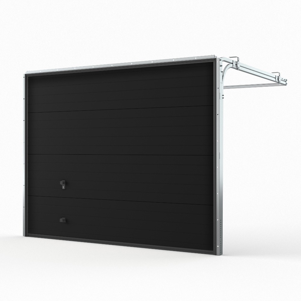 Porte de garage Basic noire