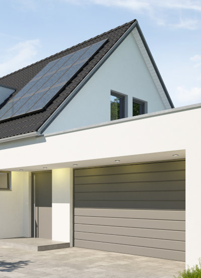 Porte de garage anthracite Porte de garage anthracite