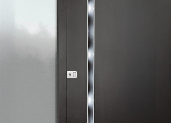 Options de poignées pour portes d'entrée alu