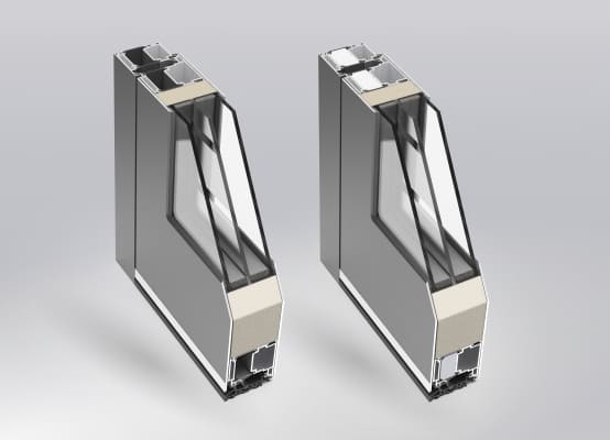 Profilés de portes d'entrée