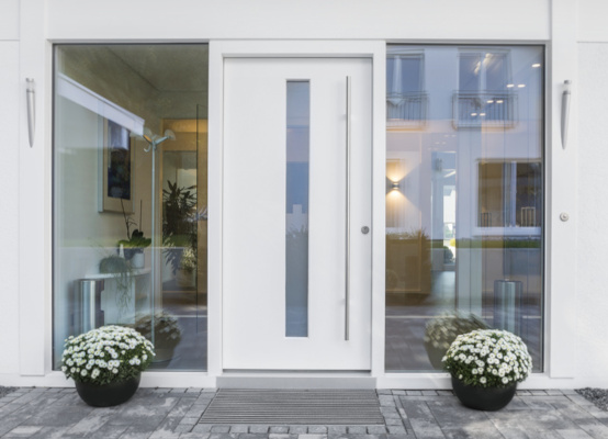 Portes d'entrée PVC