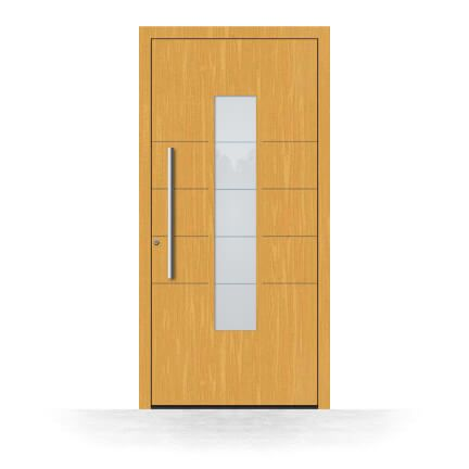 Caractéristiques de la porte d'entrée en bois : ce qu'il faut savoir