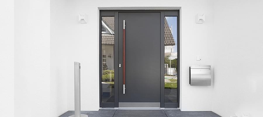 porte d'entrée avec imposte