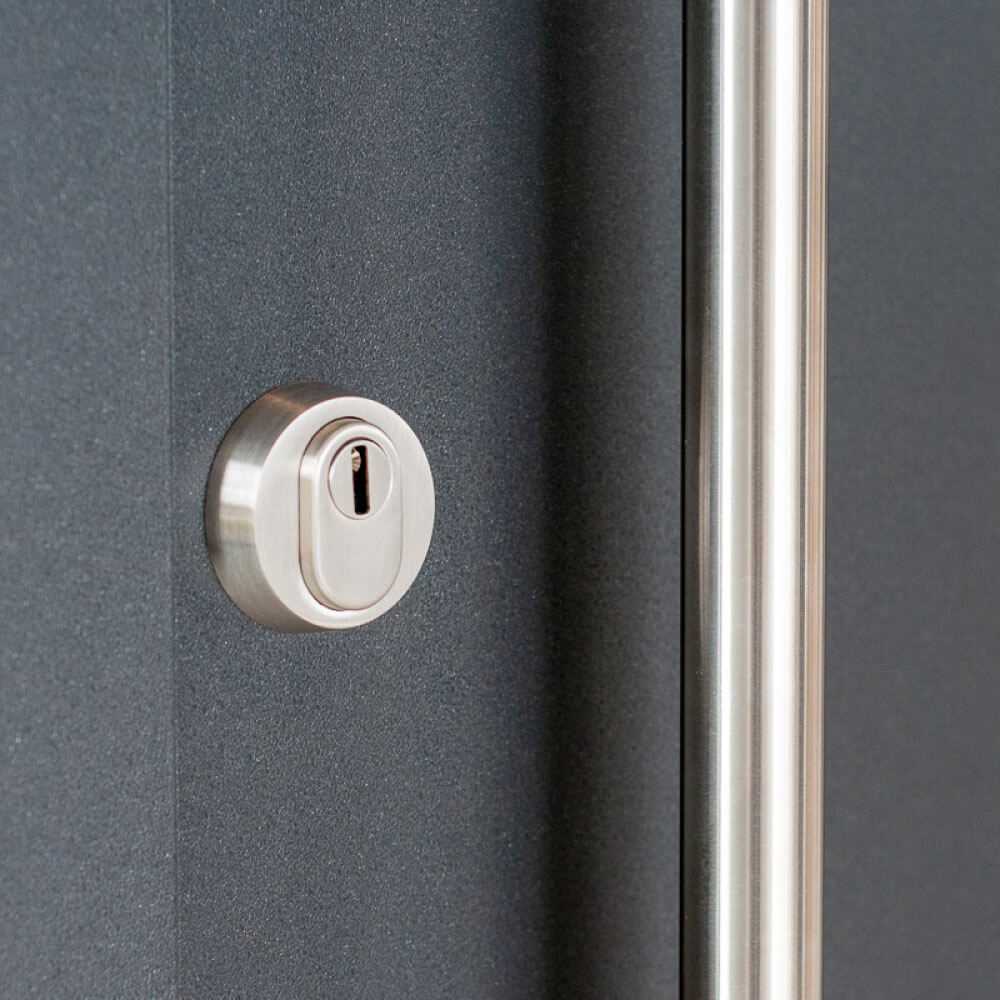 Serrure porte d'entrée acier