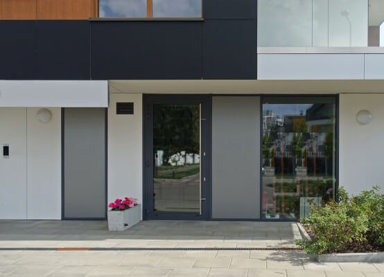 porte d'entrée vitrée double vitrage