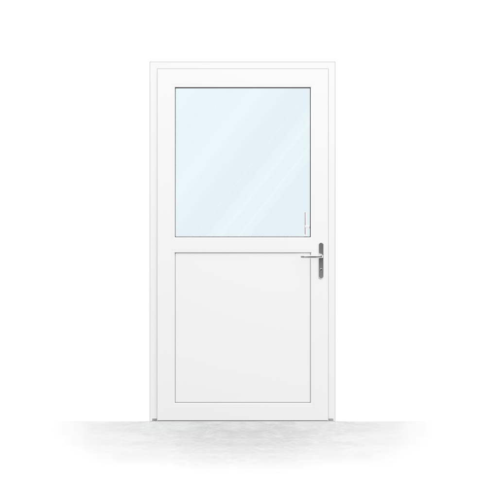 Porte d'entrée vitrée - Vue intérieure