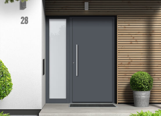 avantages porte d'entrée alu