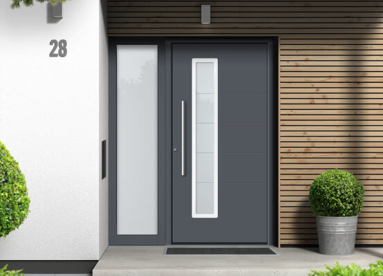 avantages porte d'entrée alu