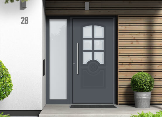 avantages porte d'entrée alu