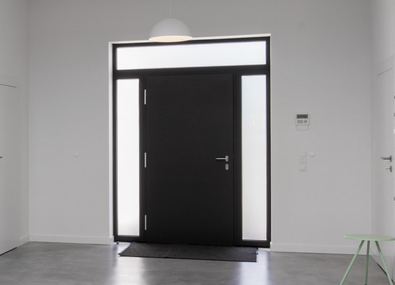 Poignée intérieure pour porte d'entrée alu