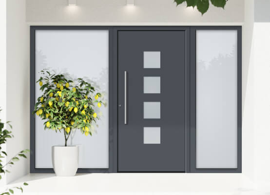 porte d'entrée alu