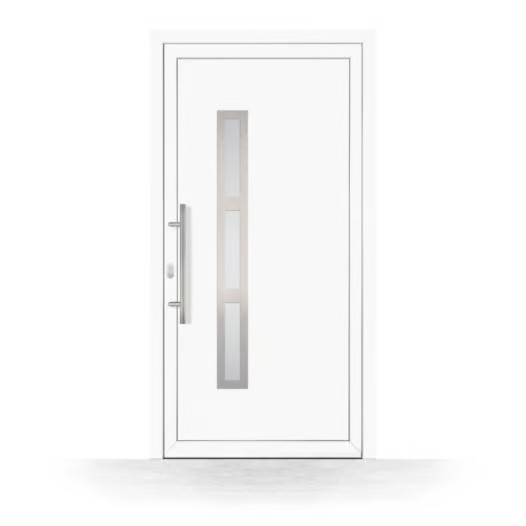 porte d'entrée pvc verre