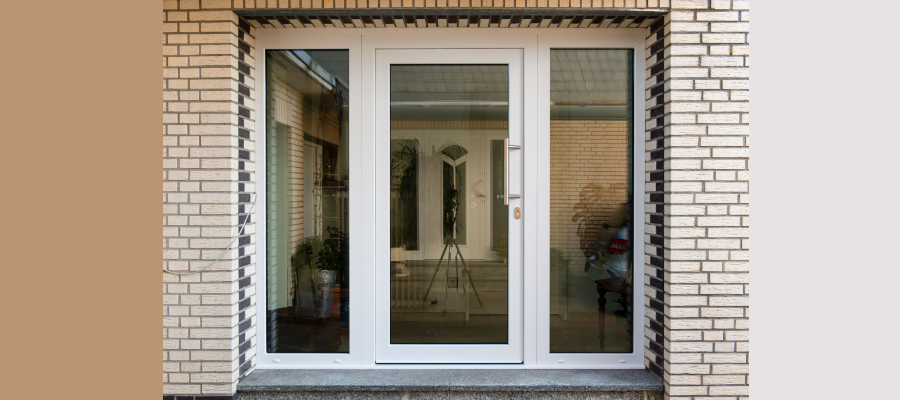 Porte d'entrée vitrée prix