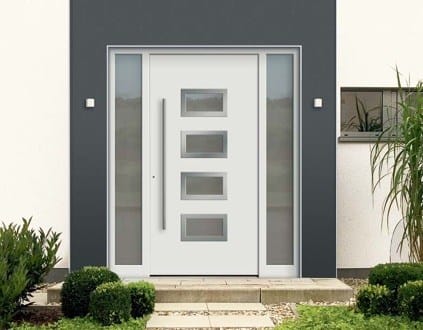 Portes d'entrée PVC