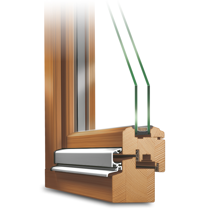 Fenêtre bois Rustique IV 68