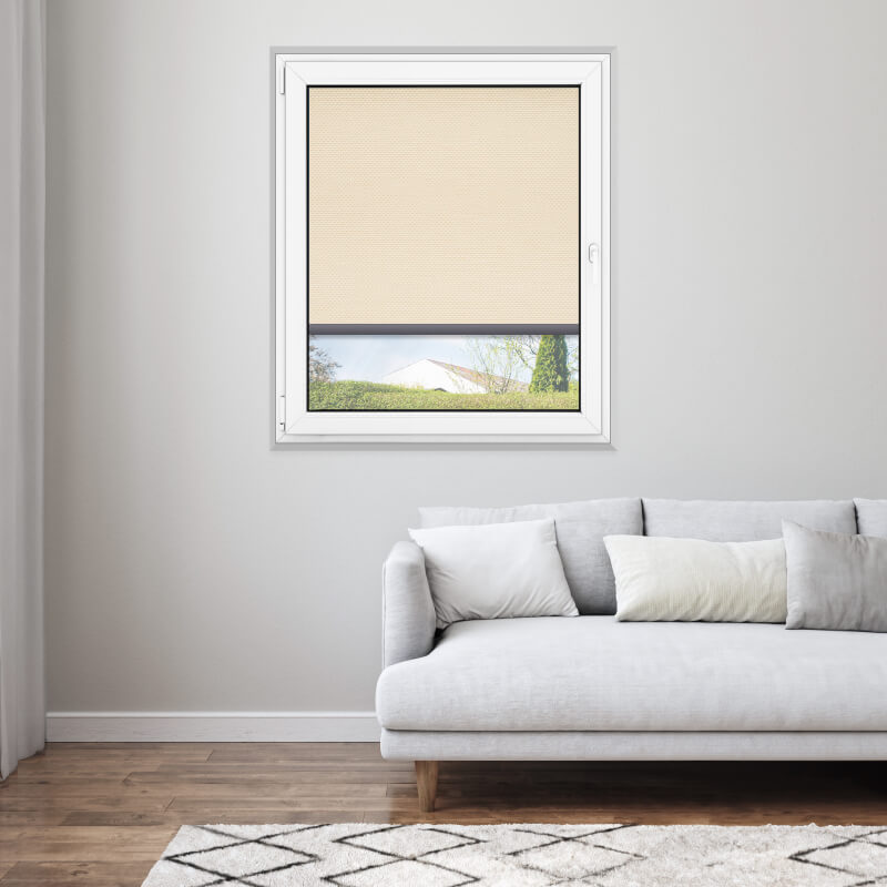 Store enrouleur extérieur beige