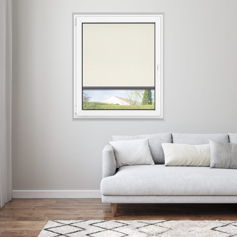 Store enrouleur extérieur blanc