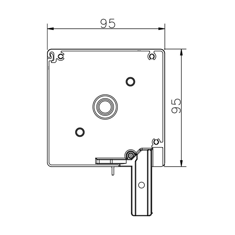 Caisson 95 x 95 cm 