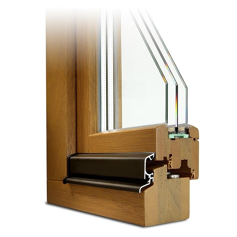 Fenêtre en bois à double vitrage modèle