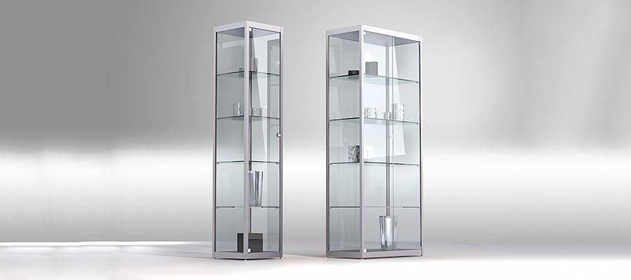 Vitrine en verre float