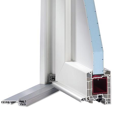Profile pour portes d'entrée PVC - aluplast IDEAL HTplus