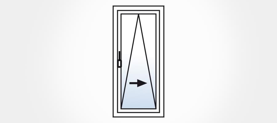 Principe coulissant pour porte-fenetre