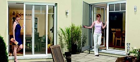 Variantes de portes moustiquaires