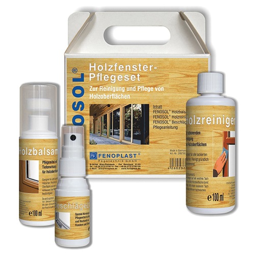 Kit de produits d’entretien FENOSOL® pour surfaces en bois
